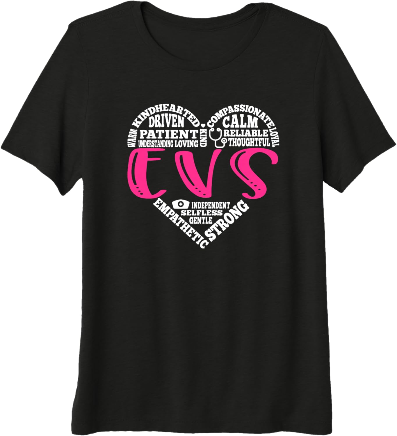 EVS Nurse Love Nursing Students CNA RN Life Nurse Week Gifts Premium Tri-Blend T-Shirt - Image 1 of 2