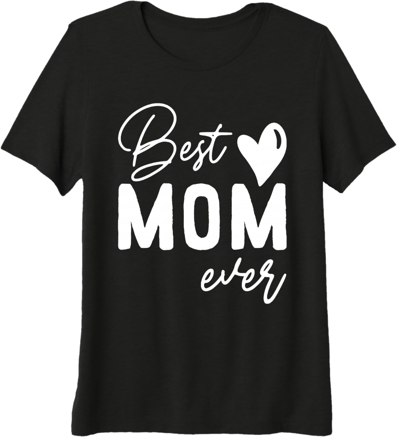 Mothers Day Best Mom Ever Gifts from Daughter Women Mom Kids Premium Tri-Blend T-Shirt - Image 1 of 2