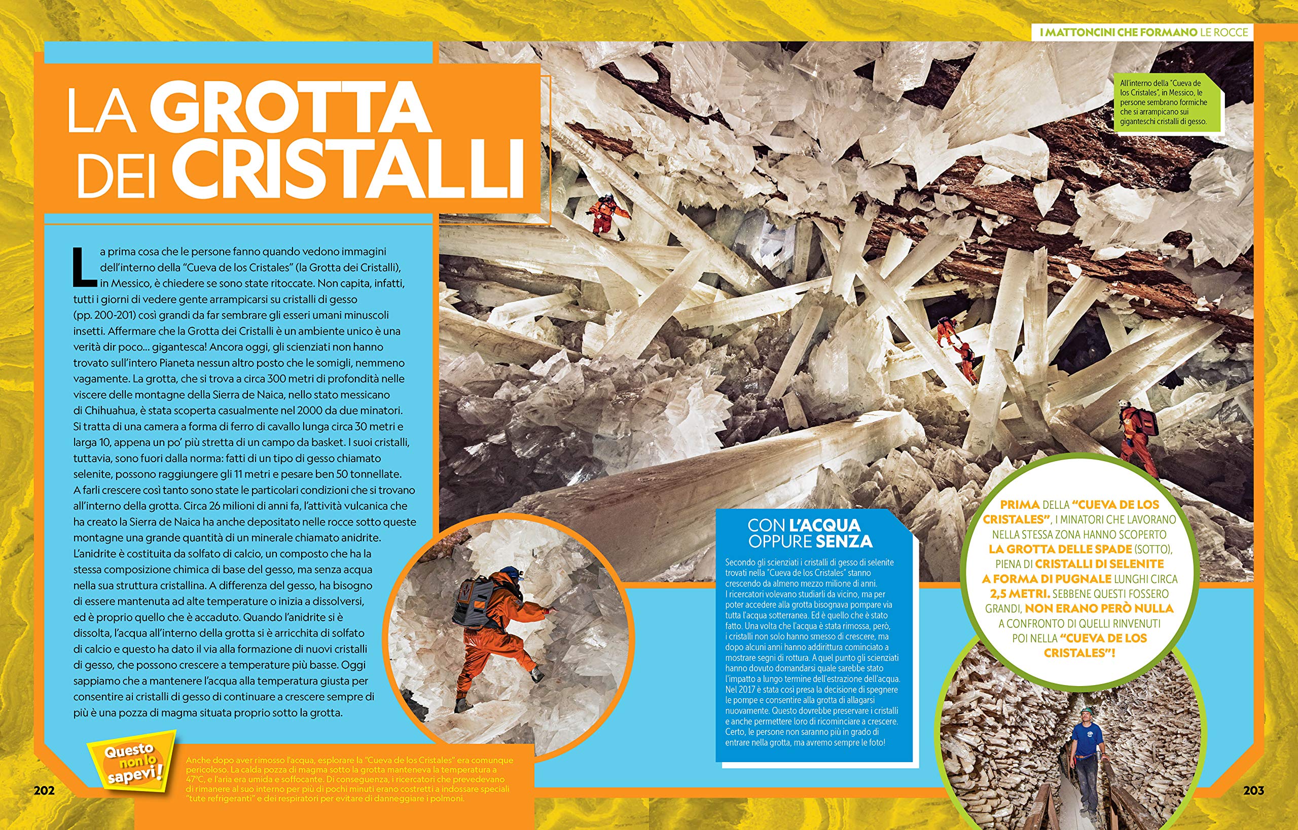 NATIONAL GEOGRAPHIC KIDS - La grande enciclopedia delle rocce e dei minerali | Guida Completa per Giovani Esploratori | Educativo e Illustrato