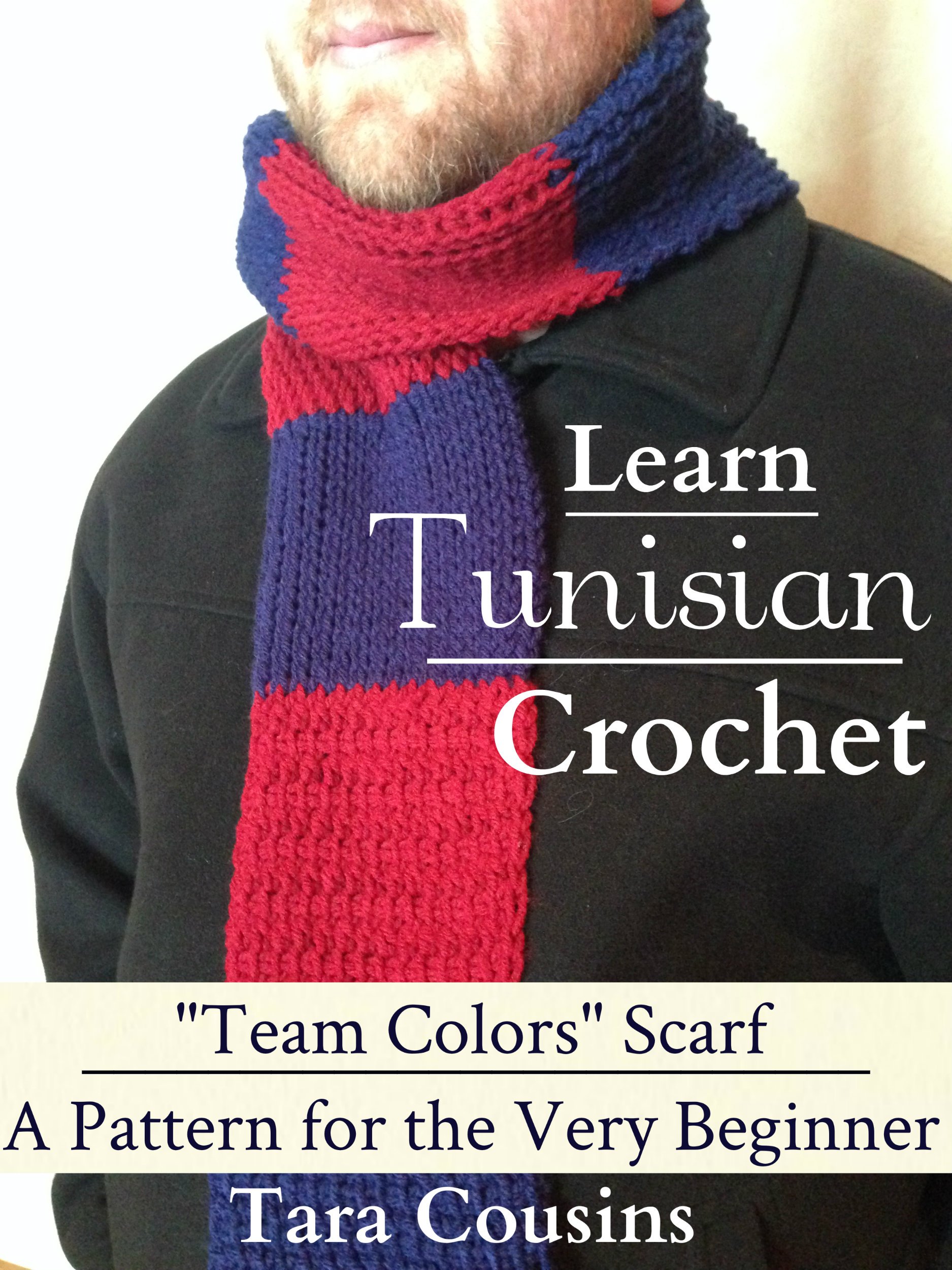 Tunisian Crochet Scarf Crochet For Beginners