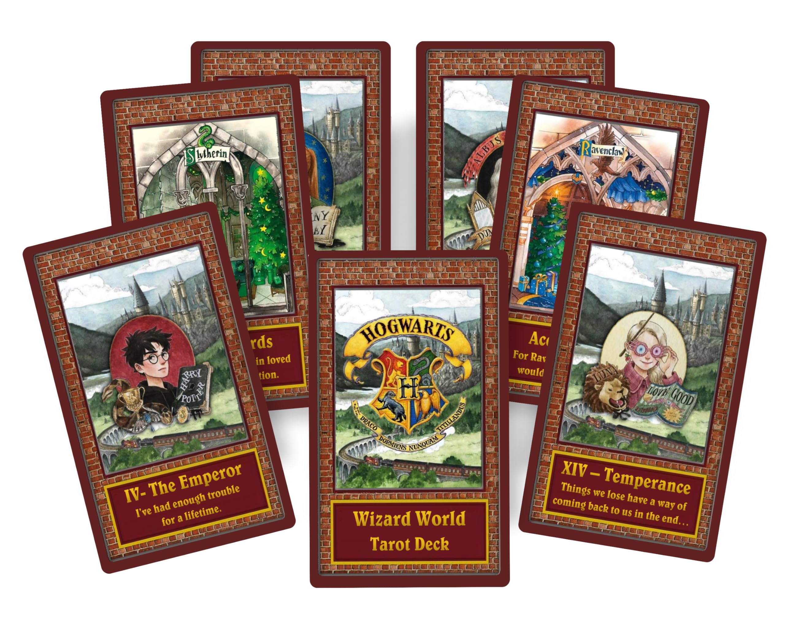 Generic Wizard World Jeu de cartes de tarot inspirées du film 78 cartes de tarot