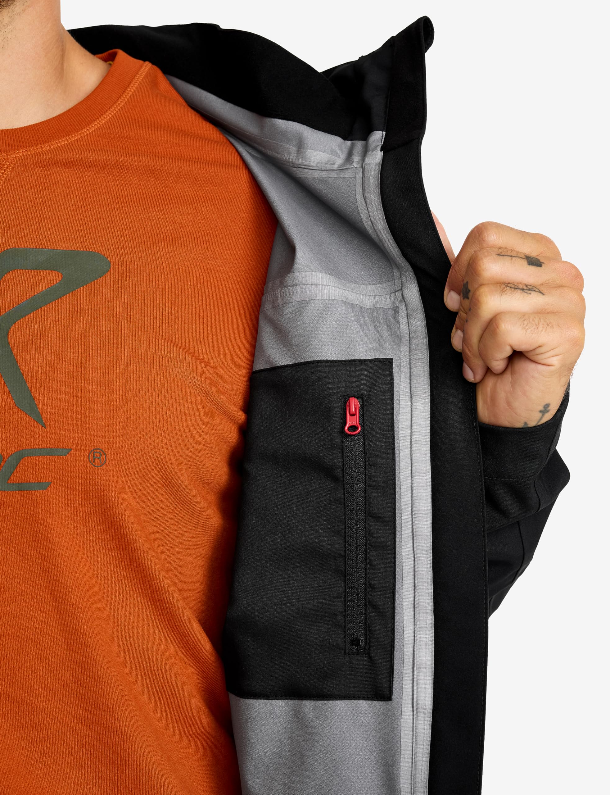 RevolutionRace Silence Proshell 3L Jacket, Herrenjacke, belüftete und wasserdichte Jacke für Wanderungen und andere Outdoor-Aktivitäten