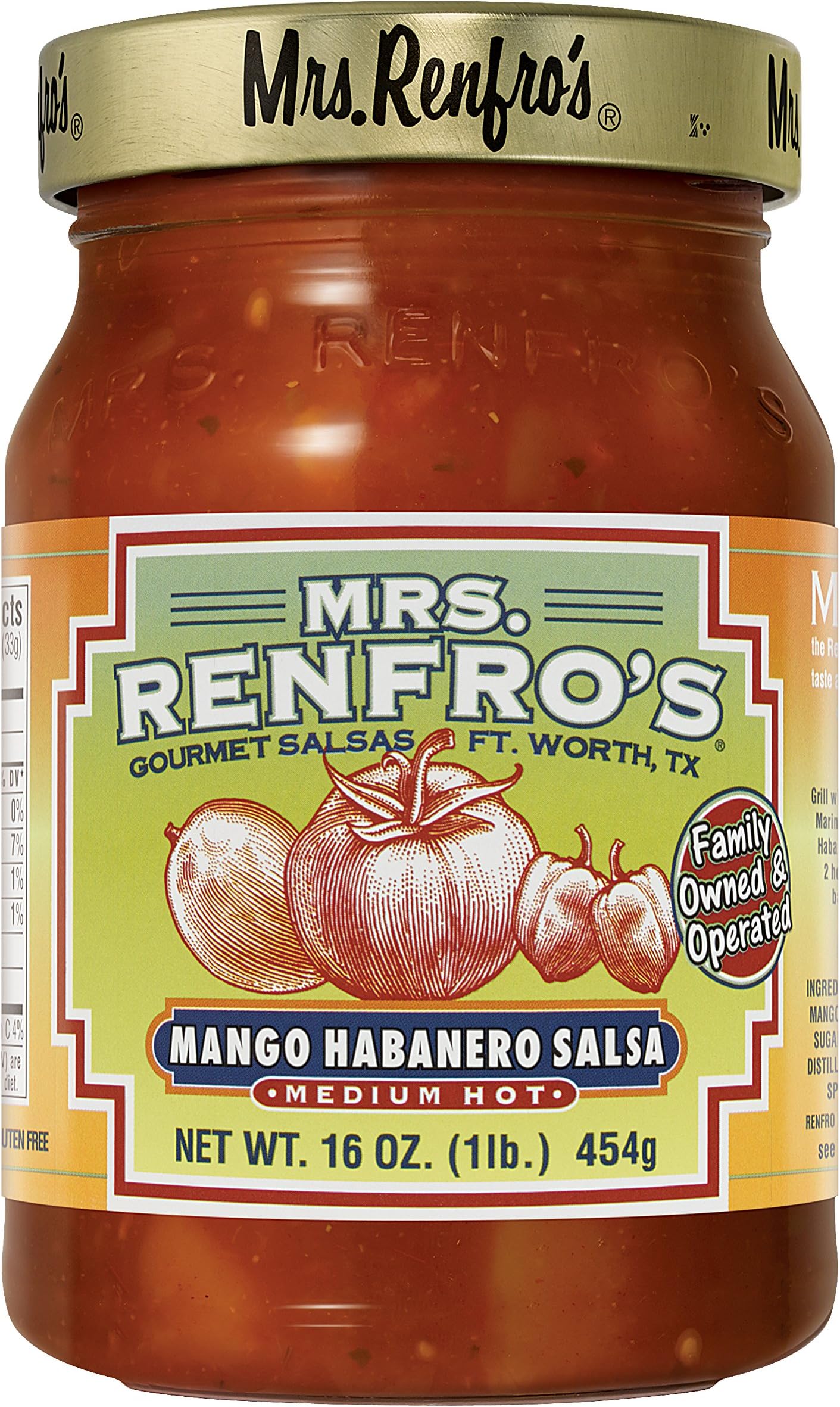 Mrs. Renfro'sMango Habanero Salsa