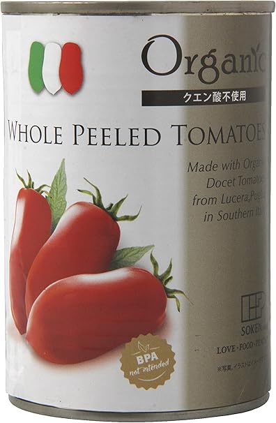 Amazon 創健社 有機ホールトマト缶 240g 創健社 野菜の缶詰 瓶詰 通販