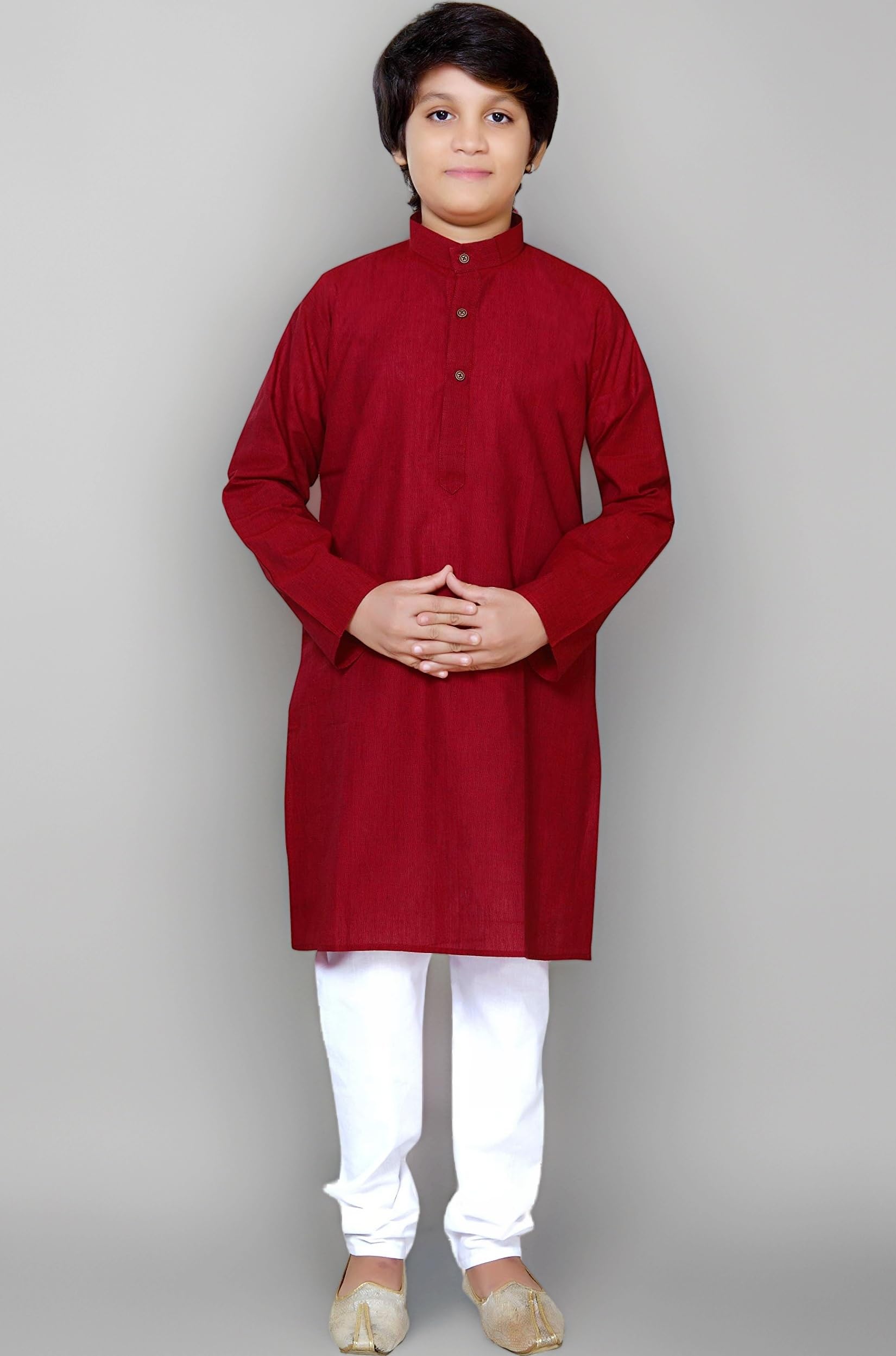 BABA AND BABY Kids traditional ethnic wear cotton kurta pajama set for boys