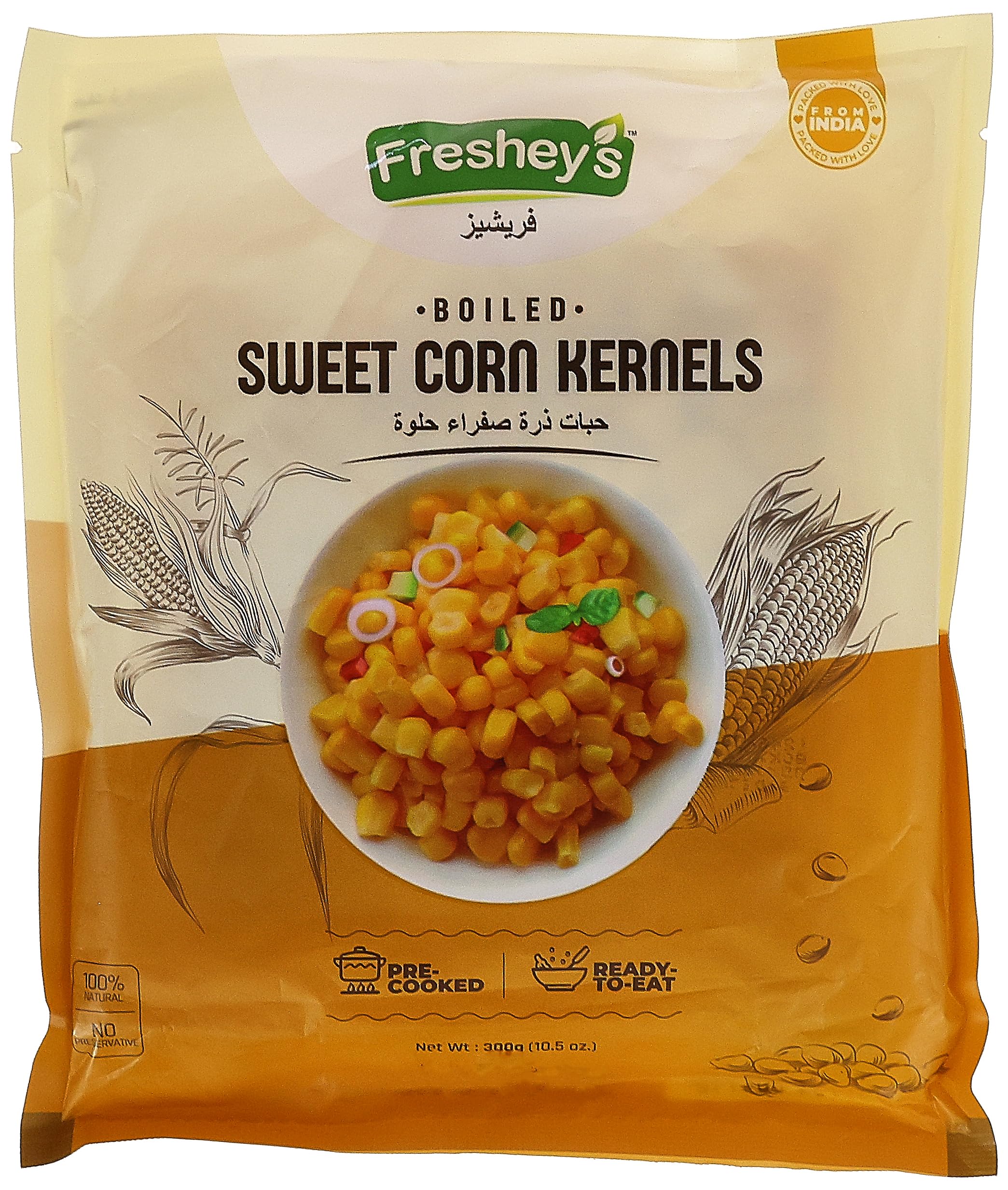 FRESHEY'SBOILED SWEET CORN KERNELS 300GM