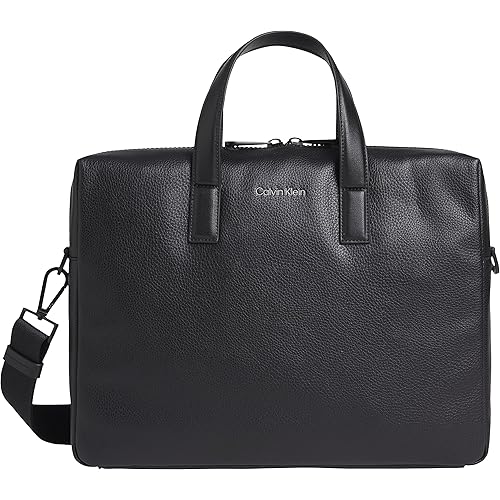Immagine del prodotto Calvin Klein Borsa Laptop Uomo Must Pelle Sintetica, Nero (Ck Black), Taglia Unica