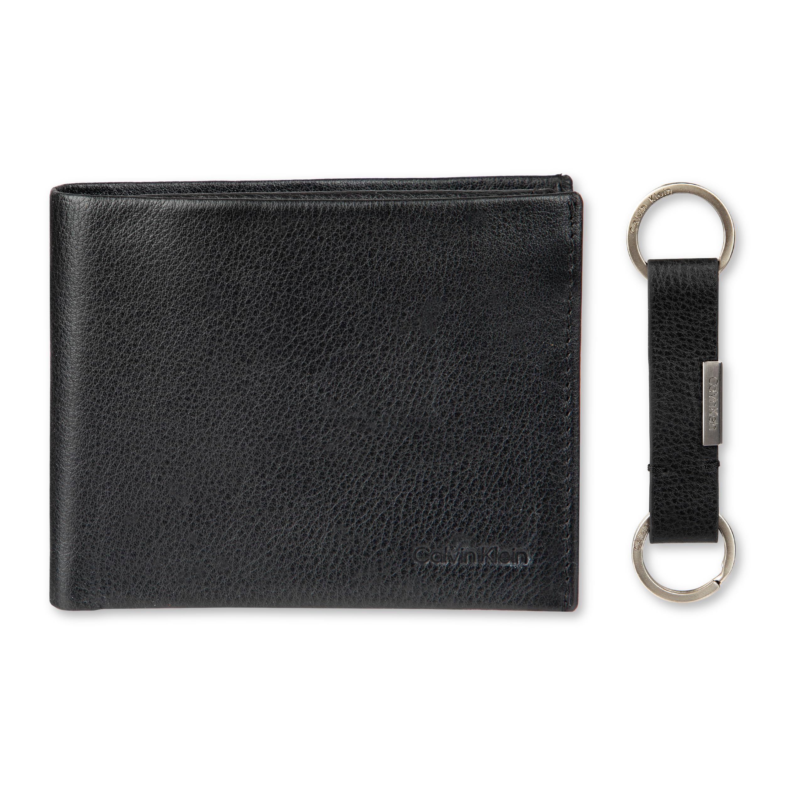 Calvin Klein Men's Wallet Sets-Minimalist Bifold and Card Cases