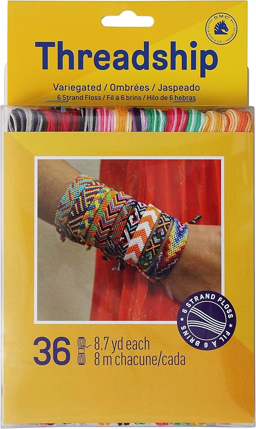 Amazon.com: DMC Prism Thread Packs (Variegated) : Arts, Crafts & Sewing