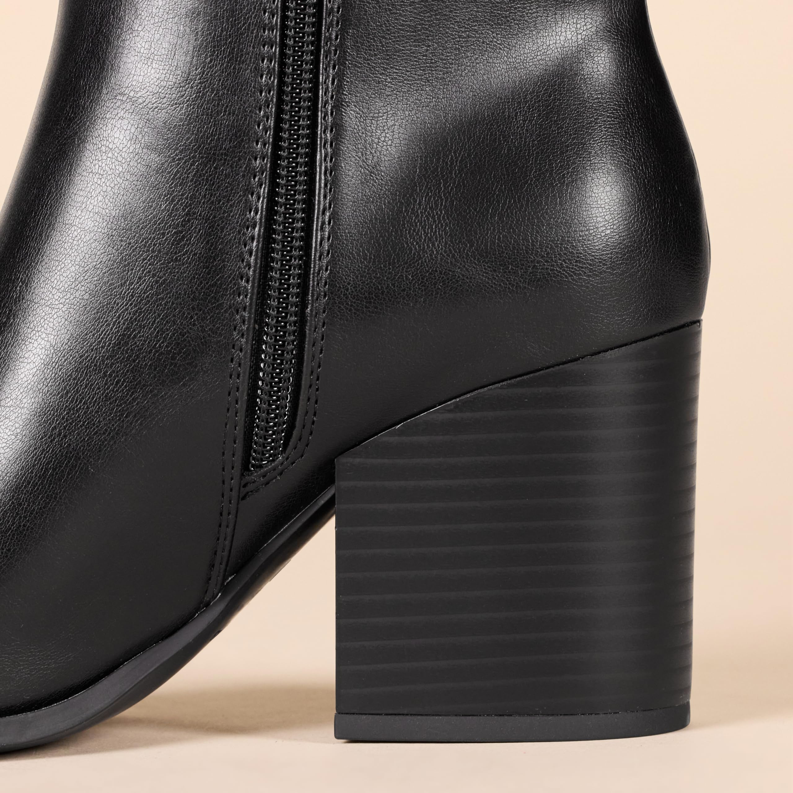 Amazon Essentials Femme Bottines à Talon Propre