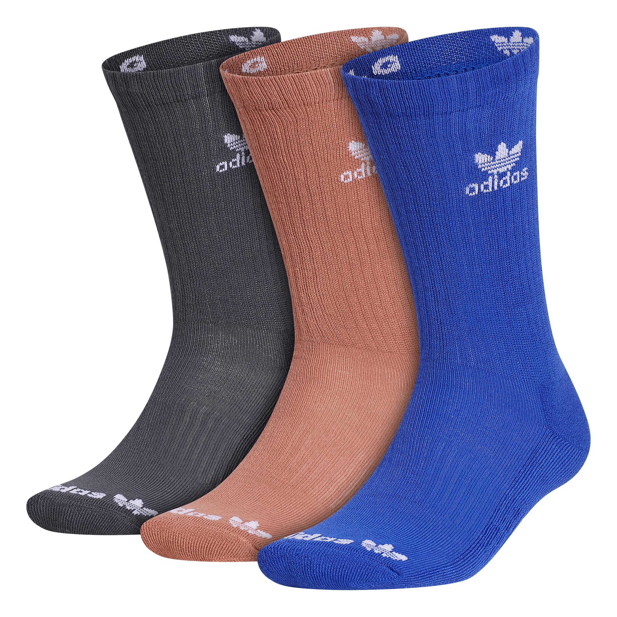 adidas Originals Trefoil Cushioned Crew Socks (3-Pair)