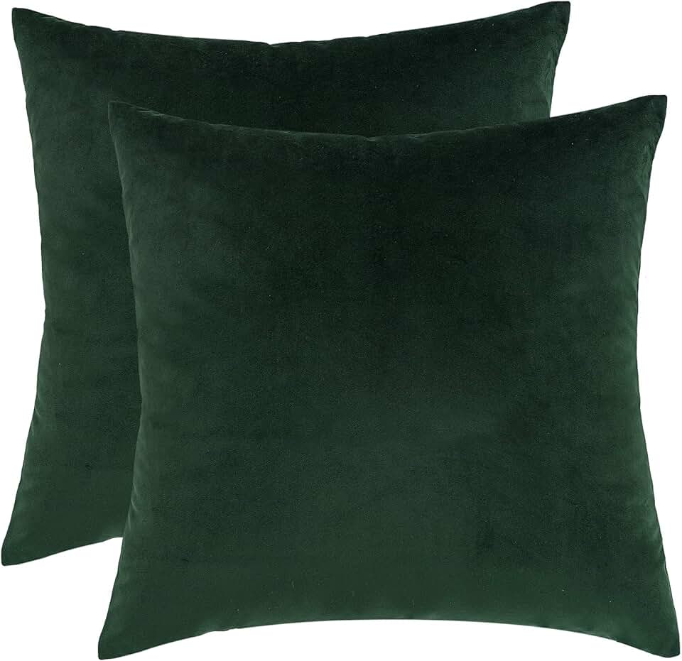 Amazon.co.uk green velvet cushion