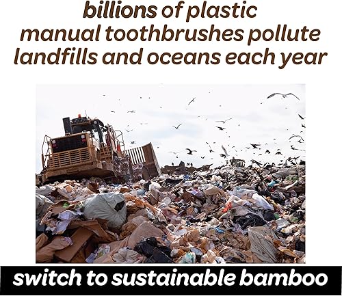 Miniatura 4 de Ultra suave adulto SenzaBamboo cepillo de dientes ecológico (1)