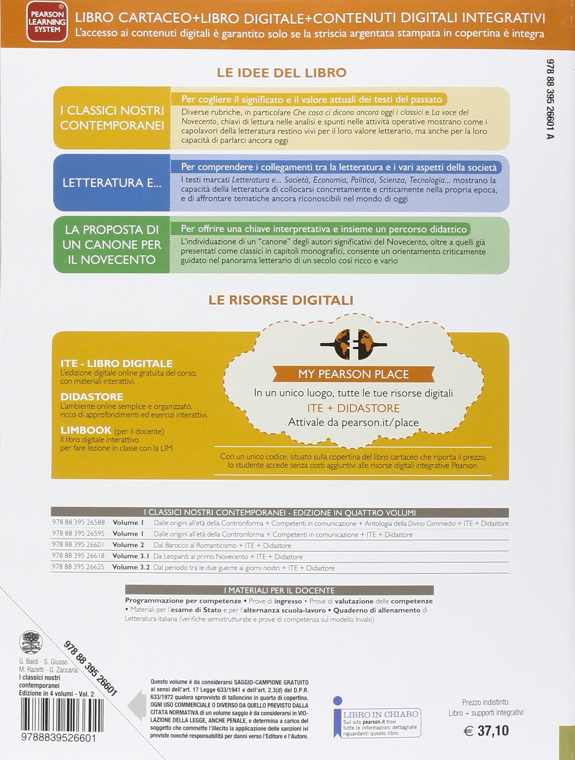 Classici nostri contemporanei. Per le Scuole superiori. Con e-book. Con espansione online (Vol. 2)