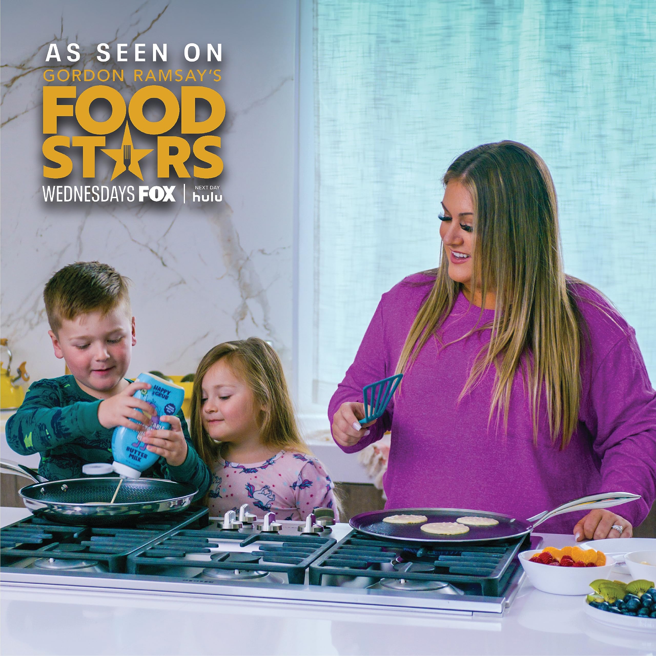 Food Stars Gordon Ramsay Hulu Happy Grubsqueezable Instant Pancake