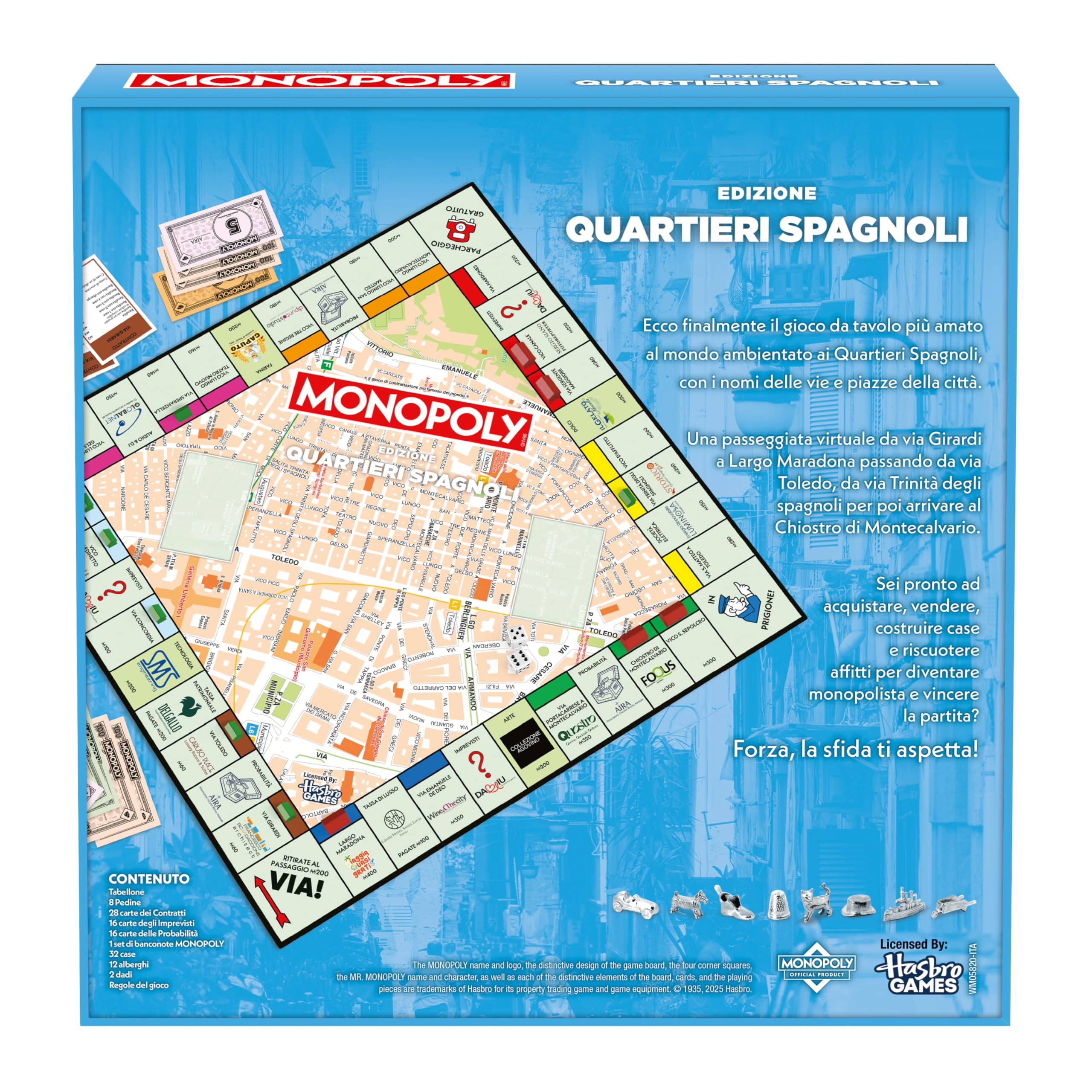 MONOPOLY EDIZIONE QUARTIERI SPAGNOLI