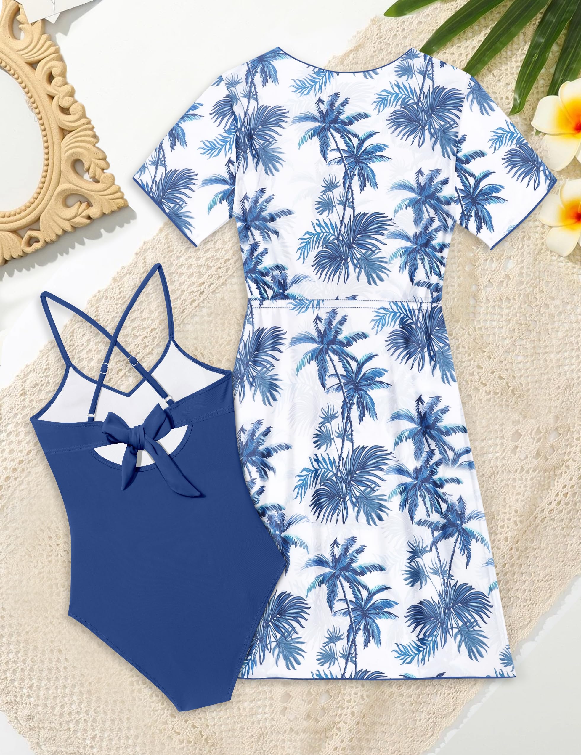 Traje de baño de una pieza para niñas