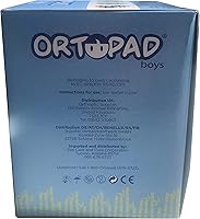 Vista 3 de Ortopad® Parches de bambú para niños, 50/caja (tamaño mediano, 2-4 años) Racing Flames Pack