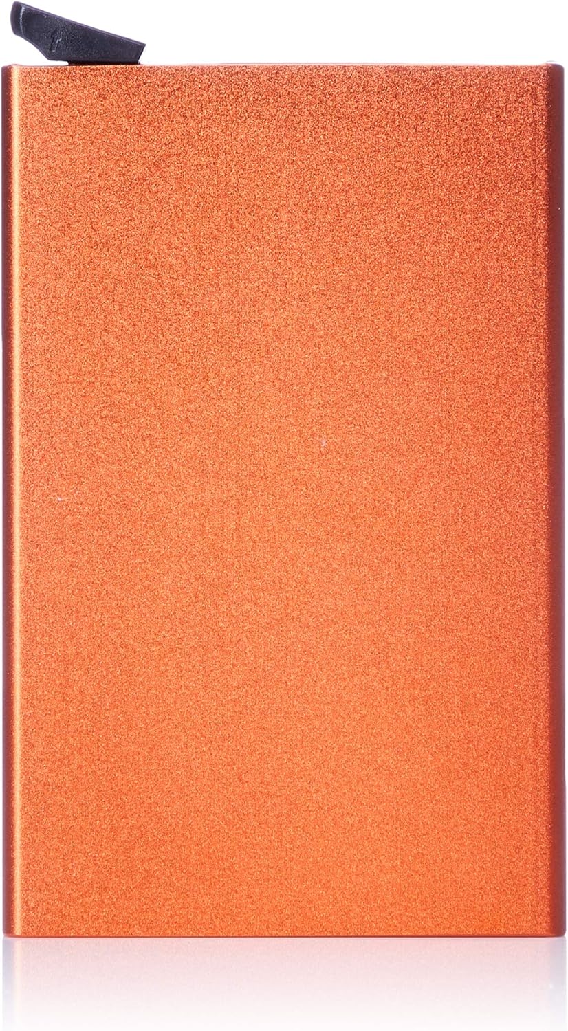 Women's Aluminum Card Case to Prevent Skimming