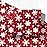 GIOLNIAY Christmas Wrapping Paper for Men Women Kids - Xmas Gift Wrap with Snowflakes on Red & Black Buffalo Plaid - 4 Jumbo Sheets, 2840 Each, Easy to Store