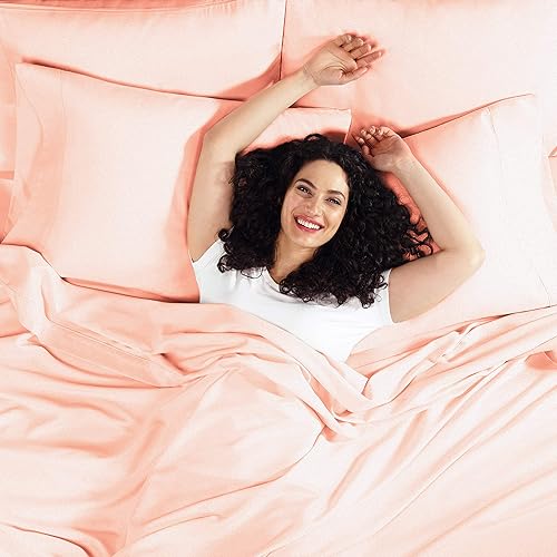 Miniatura 2 de Empyrean California King - Juego de sábanas de 4 piezas súper suaves de microfibra cepillada doble - Sábanas de cama California King de lujo para