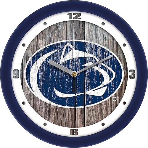 Vista 110 de SunTime Alabama Crimson Tide - Reloj de pared desgastado