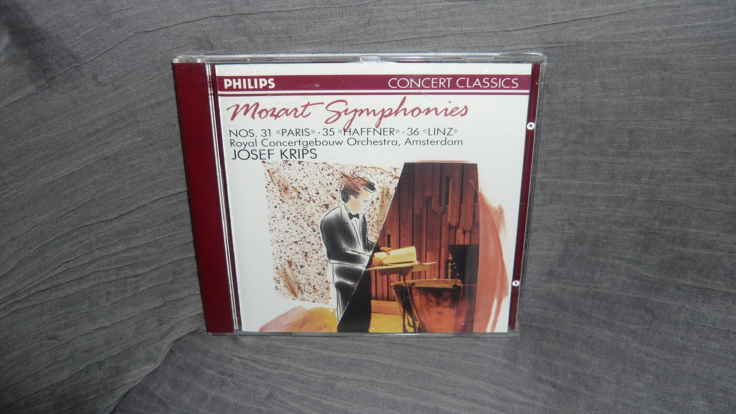 Mozart: Symphonies No 31, 35 & [Audio CD] Royal Concertgebouw Orchestra; Krips, Josef