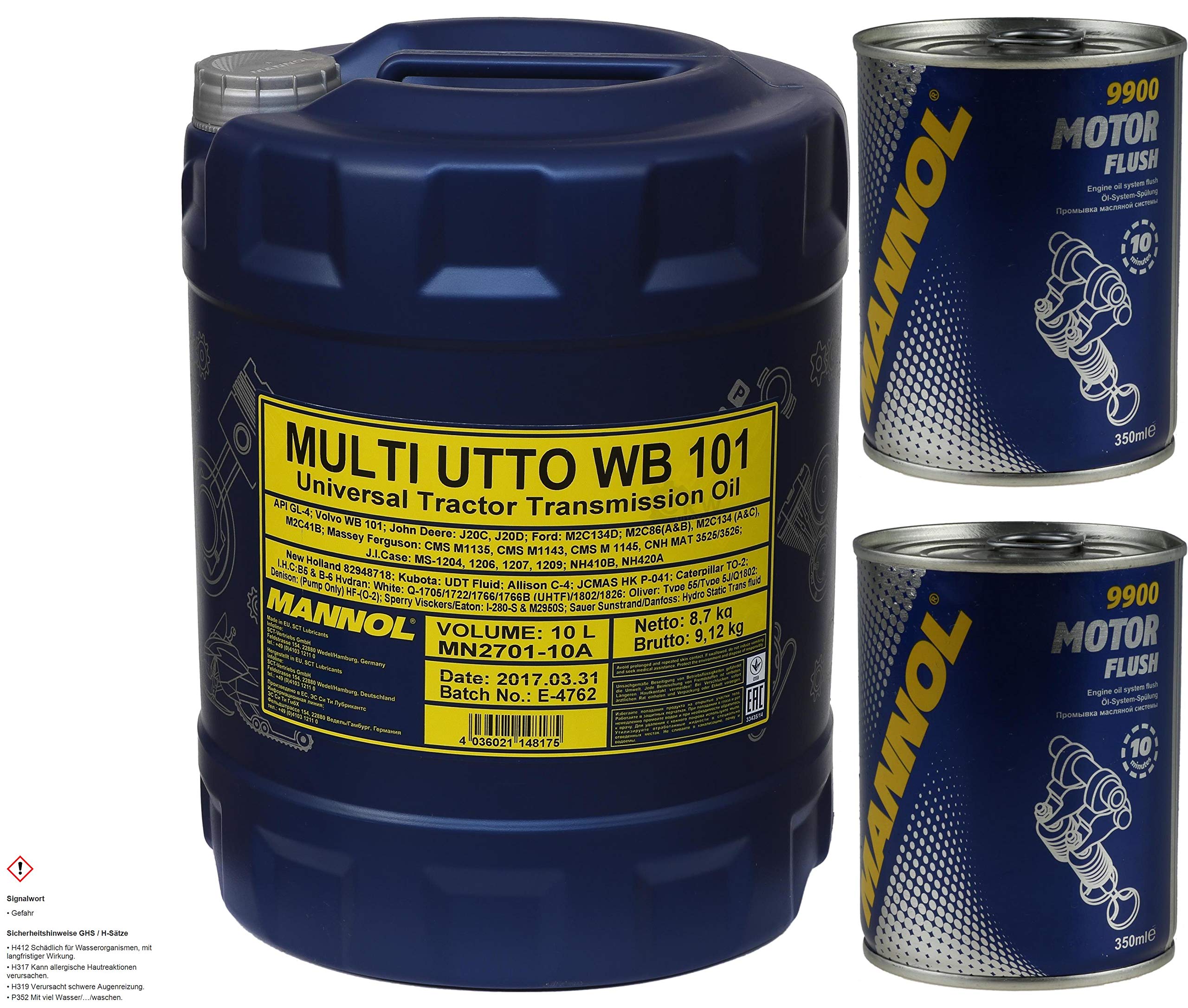 10 litri MANNOL Multi UTTO WB 101 API GL-4 olio per trasmissioni Lubrificante per motore