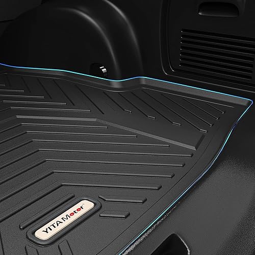Miniatura 9 de YITAMOTOR Juego de alfombrillas para Chevrolet Equinox 2018-2024, ajuste personalizado, juego de forro de carga delantero y segundo asiento,