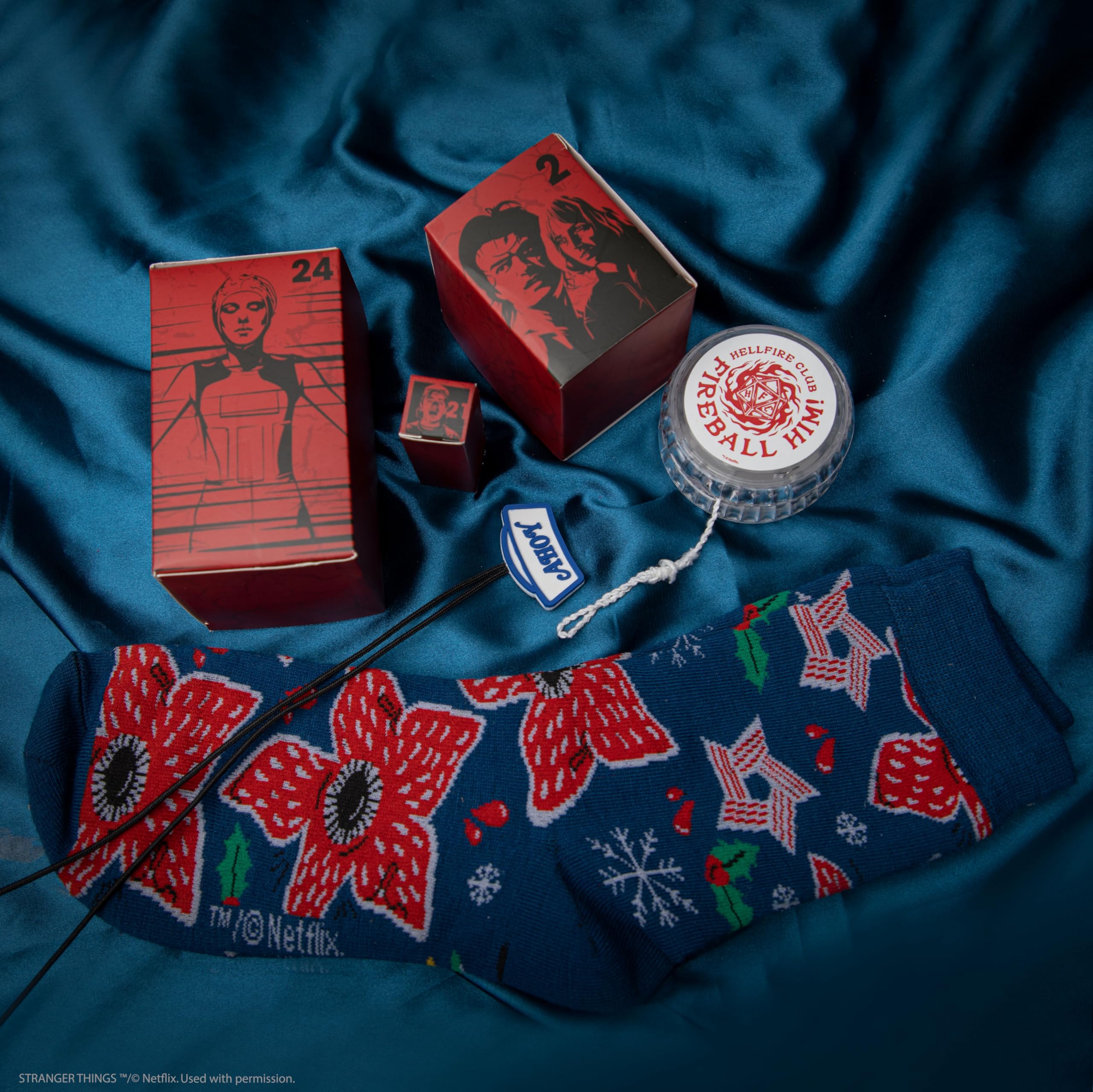 Cinereplicas - Stranger Things Calendario de Adviento Deluxe 2024 - Licencia Oficial