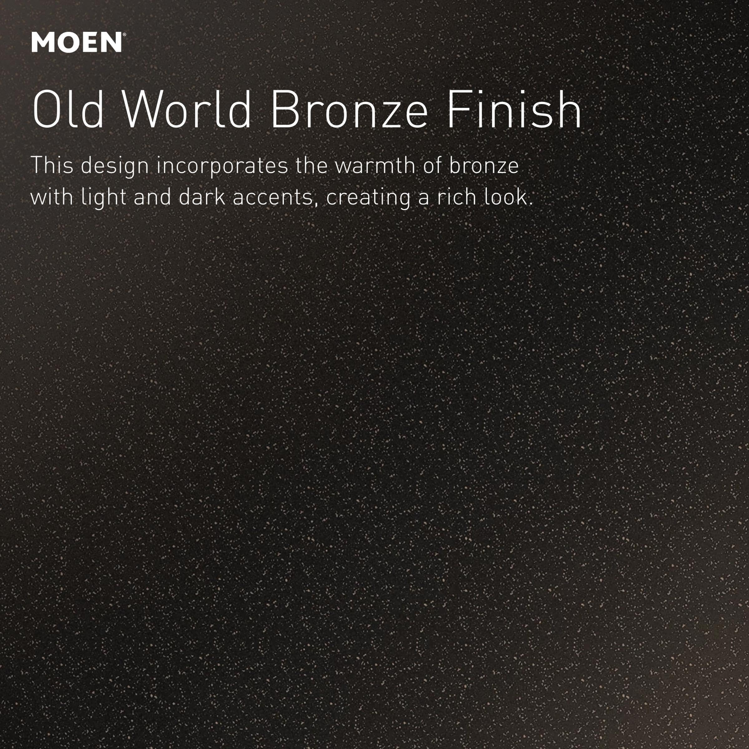 Moen LR8716D3GOWB - Asidero de baño (40,6 cm), color bronce
