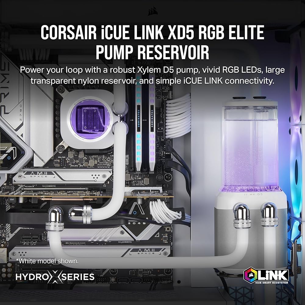 Corisar iCUE LINK XD5 RGB ELITEリザポン iCUE_LINK_XD5_RGB_ELITE_RENDER