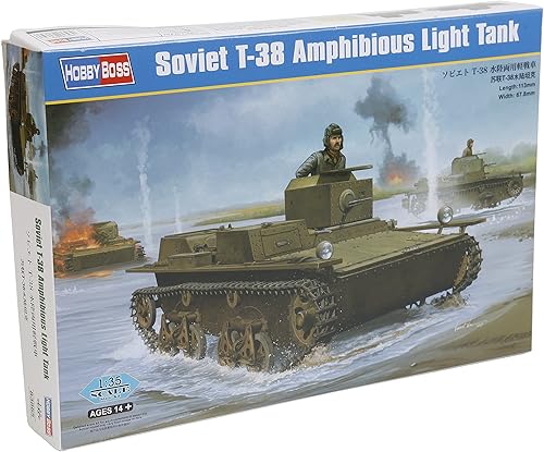 Hobby Boss Soviet T-38 Anfibio Tanque Modelo Kit (escala 135)