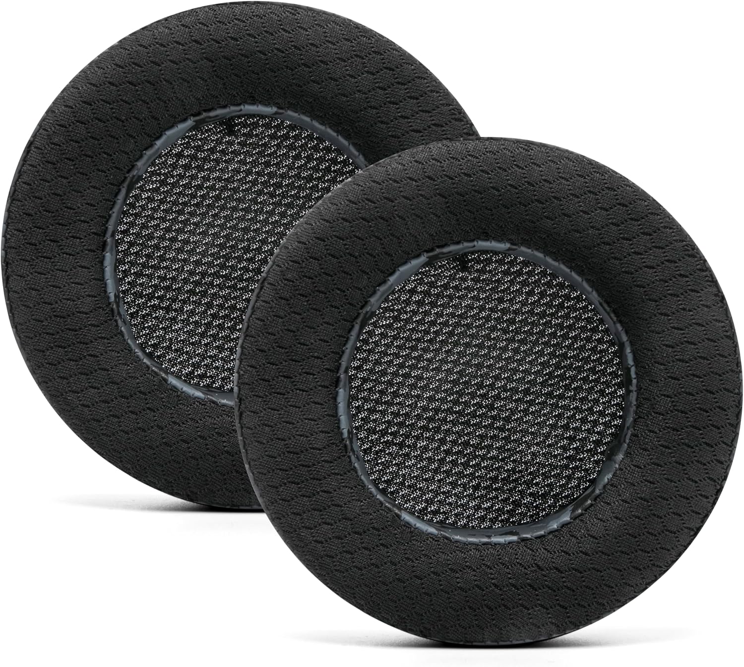 WC Freeze Virtuoso - Hybrid Fabric Cooling Gel Replacement Earpads for Corsair Virtuoso Gaming Headset, Made by Wicked Cushions, Improved Durability, Thickness and Sound Isolation | Black Camo
