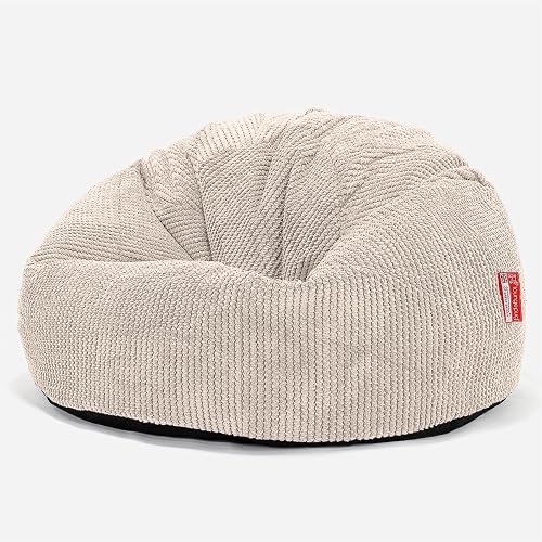 Lounge Pug Pouf Poire Classique pour Adulte Texturé Gaufr…