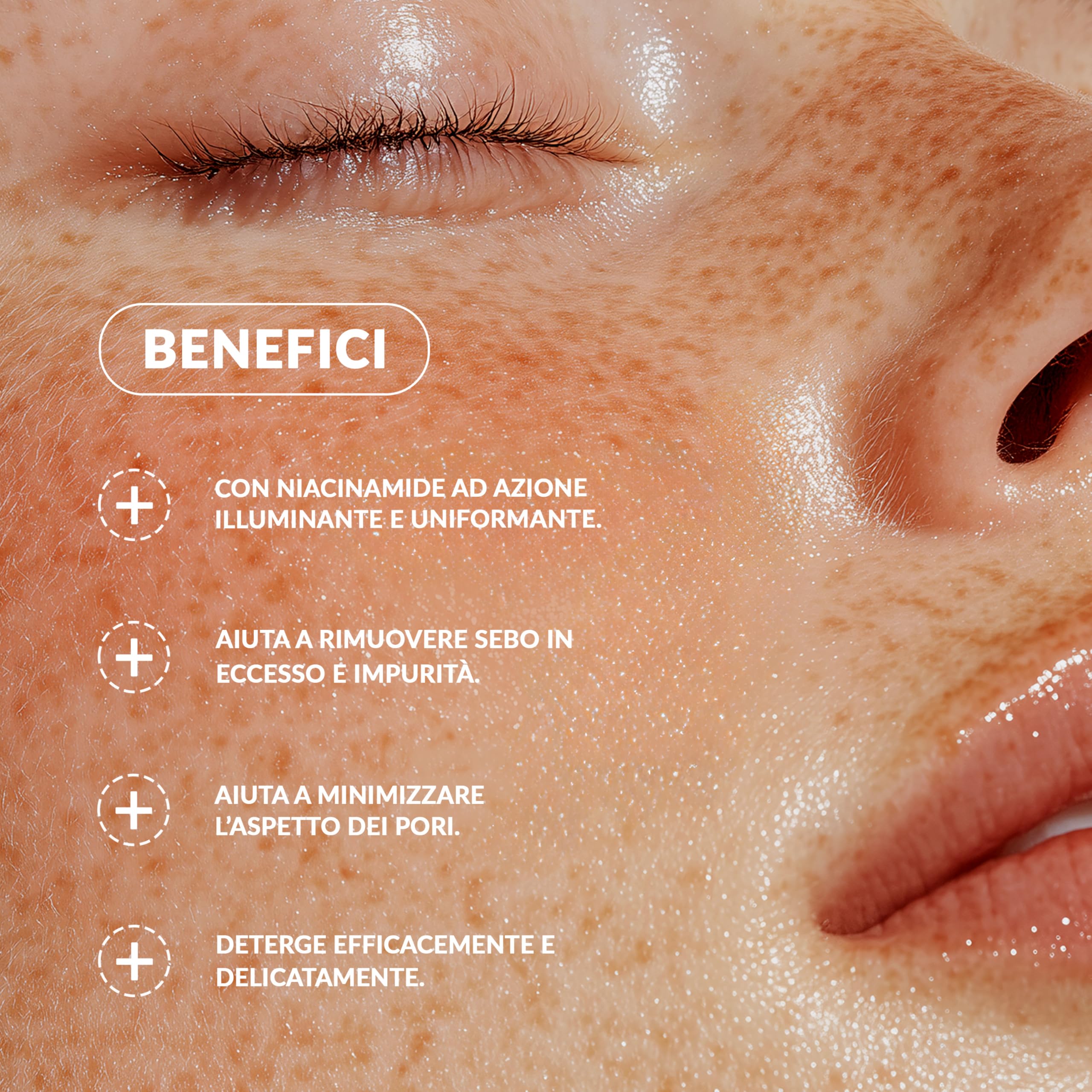 Nuvò – Mousse Detergente Viso alla Bava di Lumaca Bio, 150 ml, Detergente Viso per Pelli Miste con Aloe, Malva e Acido Salicilico, Ideale per Uomo e Donna per Skincare Purificante, Made in Italy