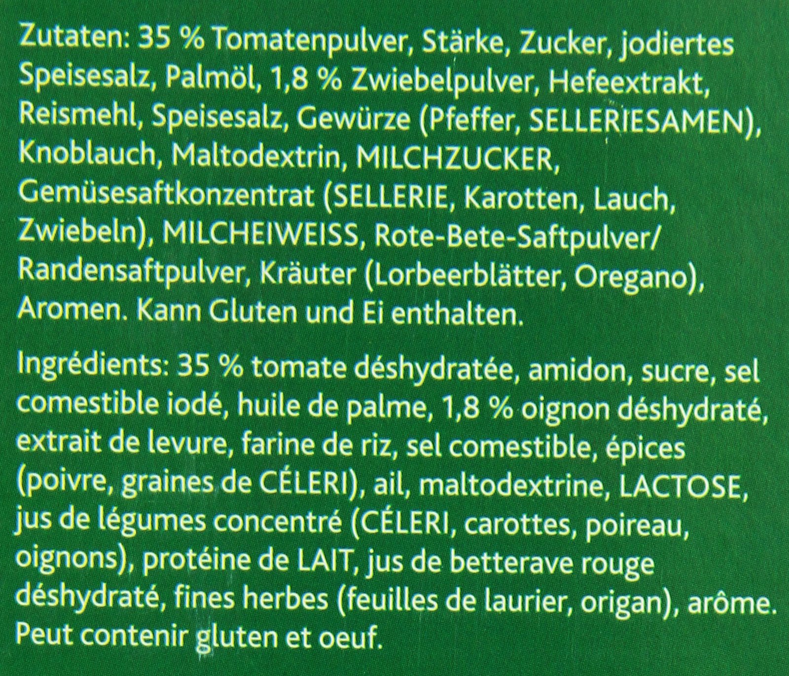 Knorr Tomaten Cremesuppe 2.7 kg, 1er Pack (1 x 2.7 kg)