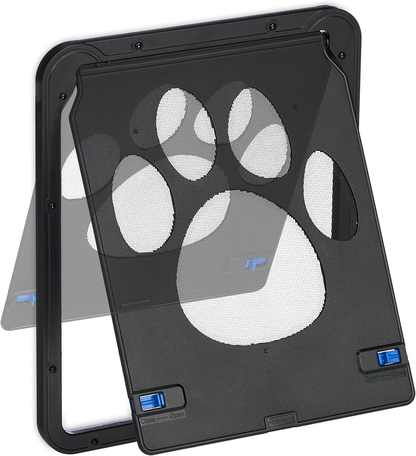 Relaxdays Pet Door flap in open position