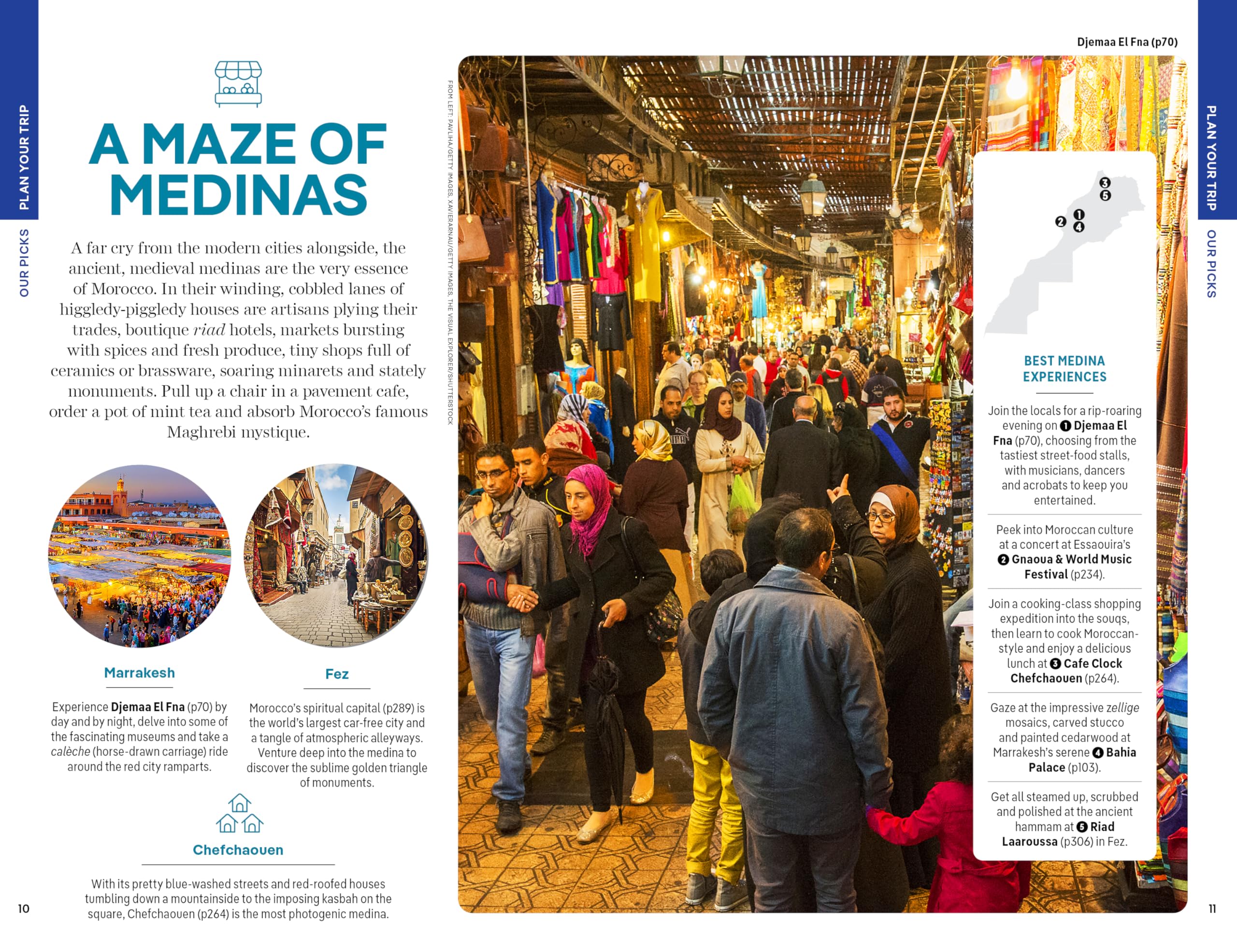 Lonely Planet Morocco: Plan the Trip of a Lifetime | Detailed Itineraries & Maps | Insider Tips | Covers Marrakesh, the Sahara, Fez and more (Travel Guide)