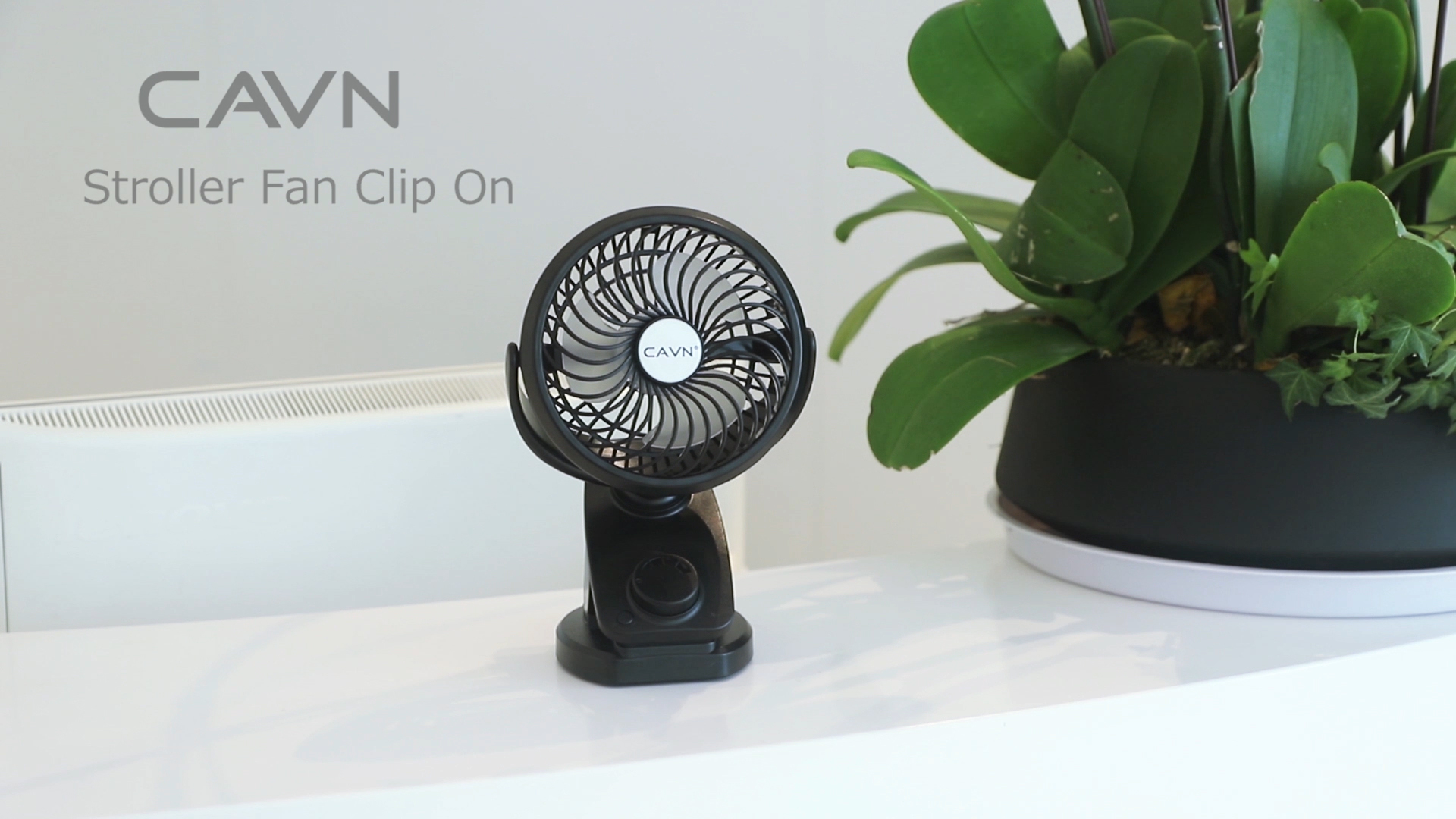 Click for more details on this stroller fan