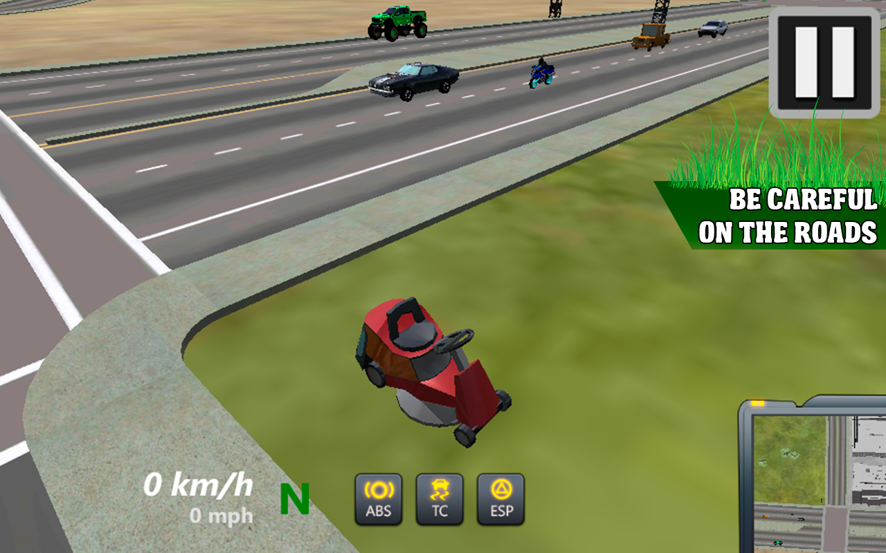 Lawn Mower Simulator App on Amazon Appstore