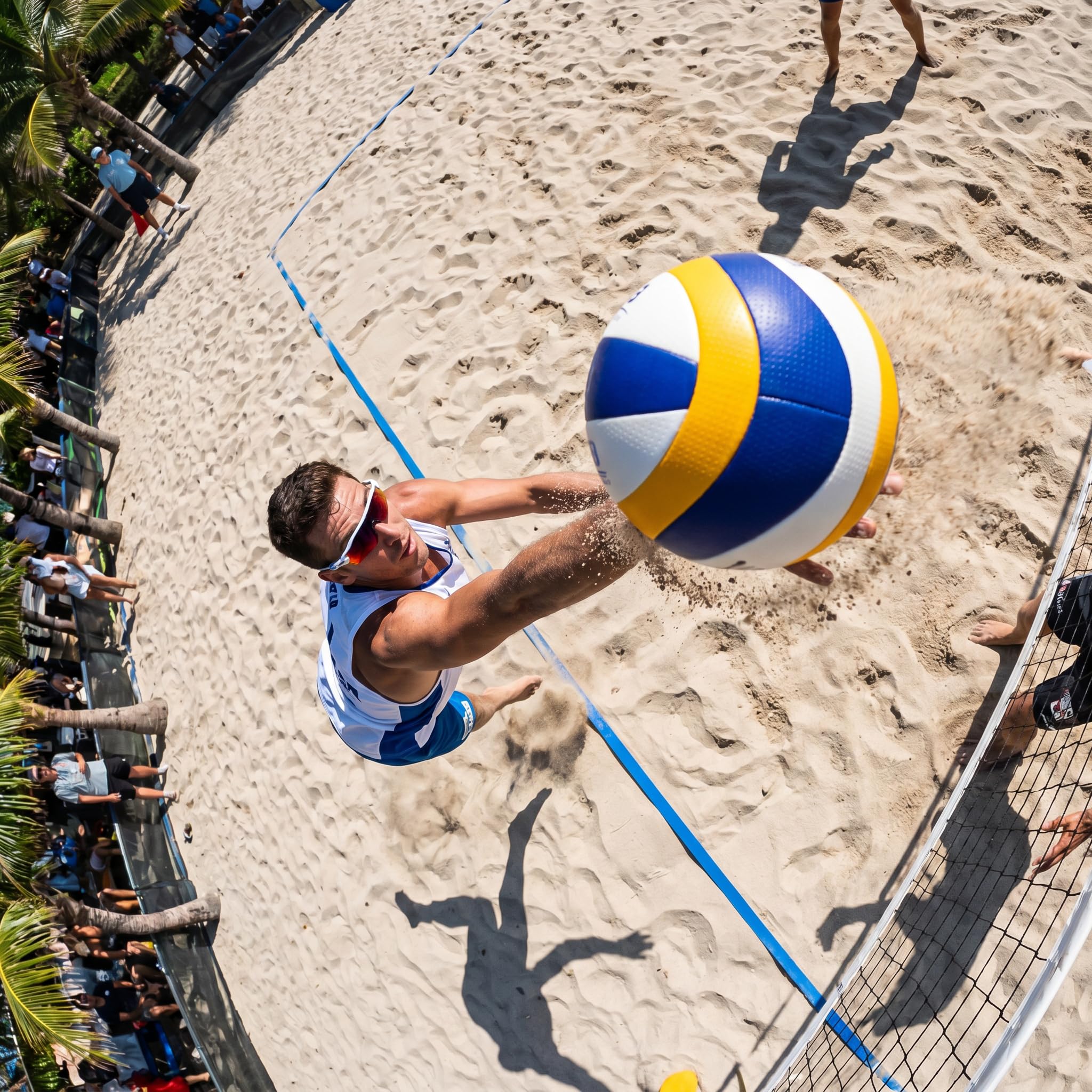 Linee 2 in 1 per beach volley, marcatura del campo da gioco con linea centrale, linee di campo da pallavolo portatile da fissare per spiaggia sabbiosa e prato, pallavolo, linee di spazio per sport