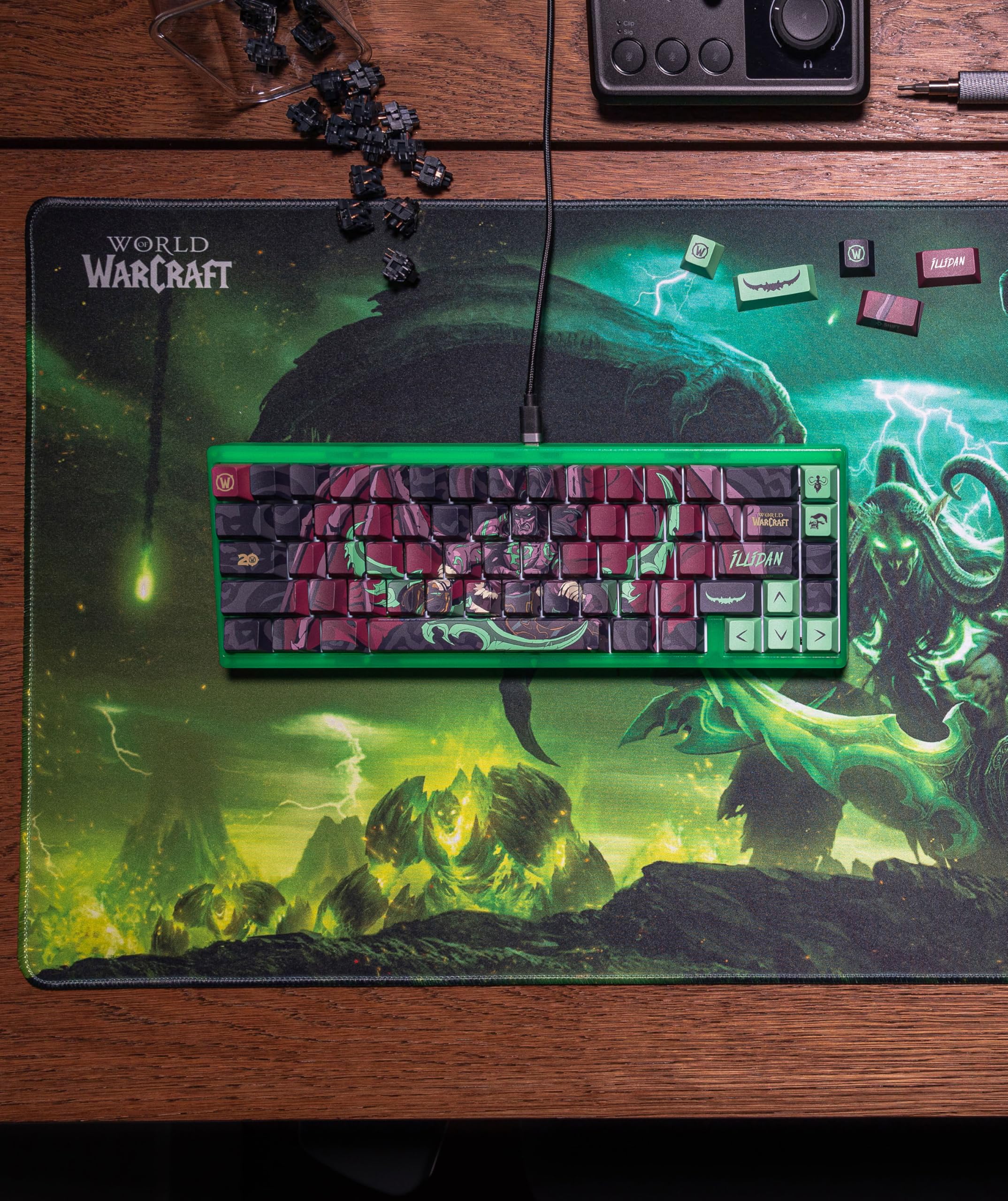 Amazon.com: World of Warcraft Illidan Gaming Mouse Pad, Computer