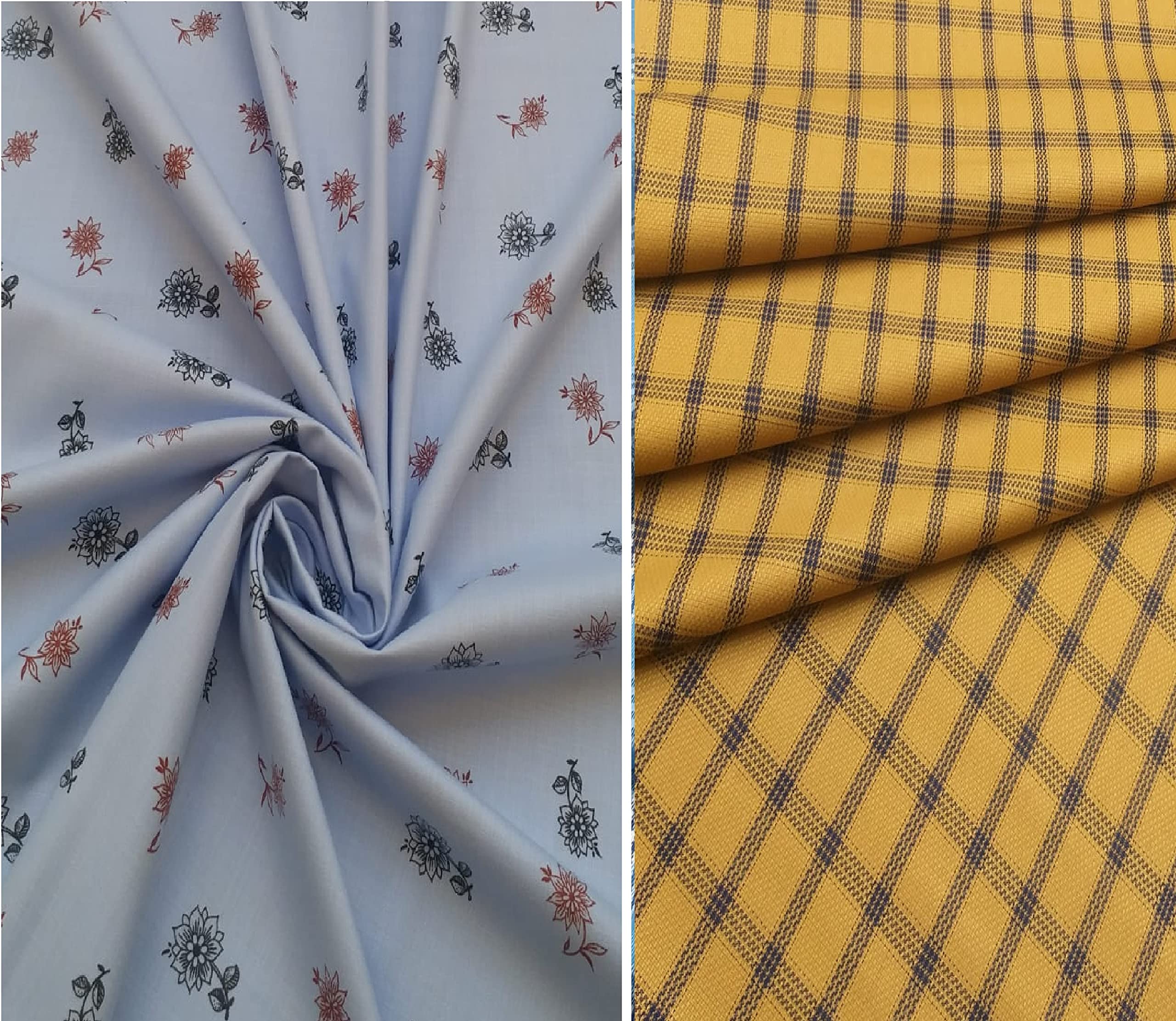 Pri & Su CottLinns Combo of Cotton Floral Shirt 500054 & Trouser 900101-picture-37