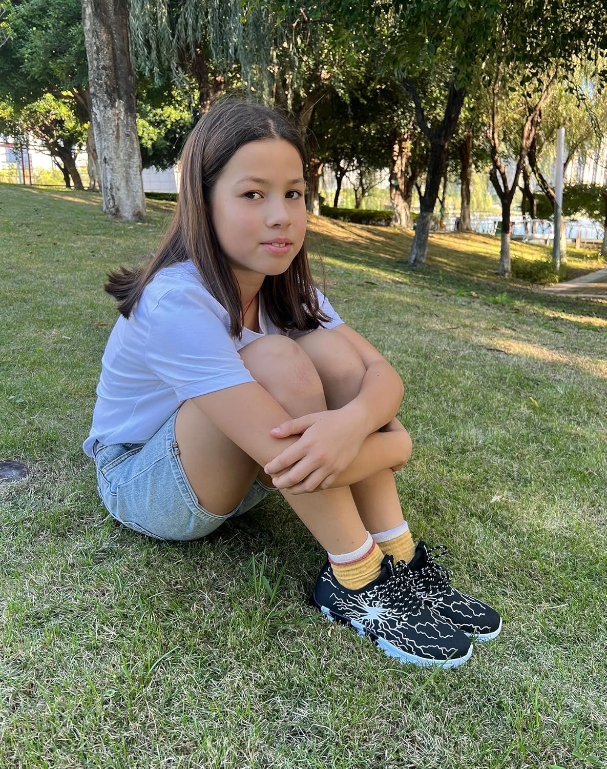 Boys Girls Running Shoes Kids Lightweight Breathable Casual Walking Sneakers Little/Big - Image 2