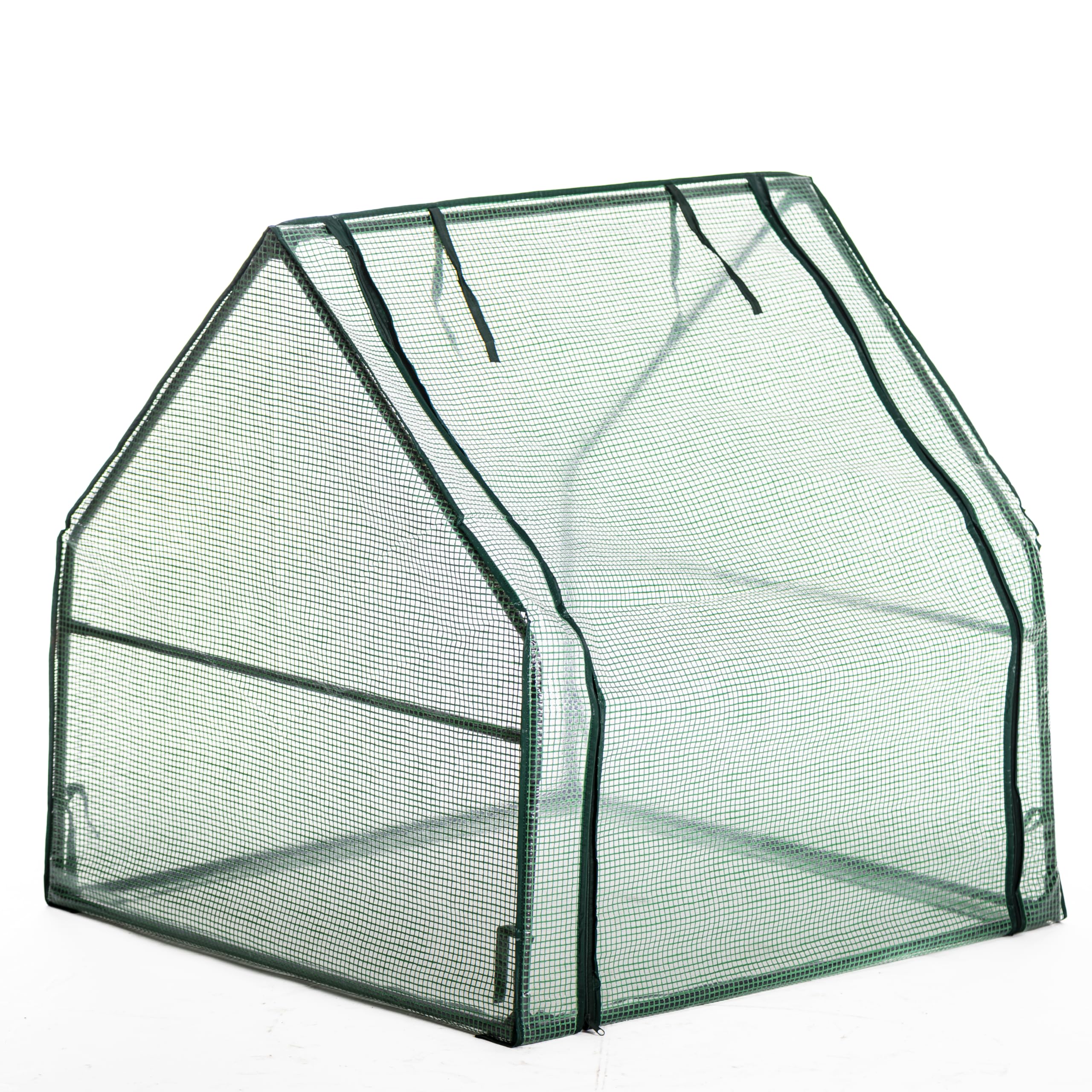 Garden Gear Compact Apex Cloche Plant Protector with Vent Windows Cold Weather Growing Frame Compact or XXL Size (Compact x1)