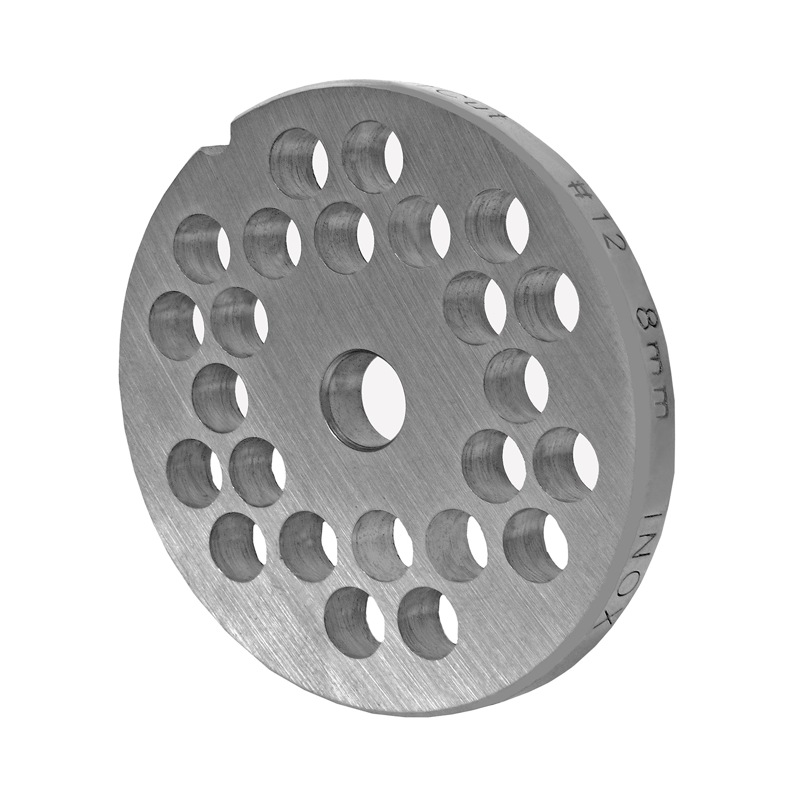 WolfCut Zestaw tarcz do wszystkich maszynek do mięsa o rozmiarach 10 i 12 3 mm + 6 mm + 8 mm otwór - do maszynki do mięsa Jupiter - Bosch - Alexanderwerk - Prospero