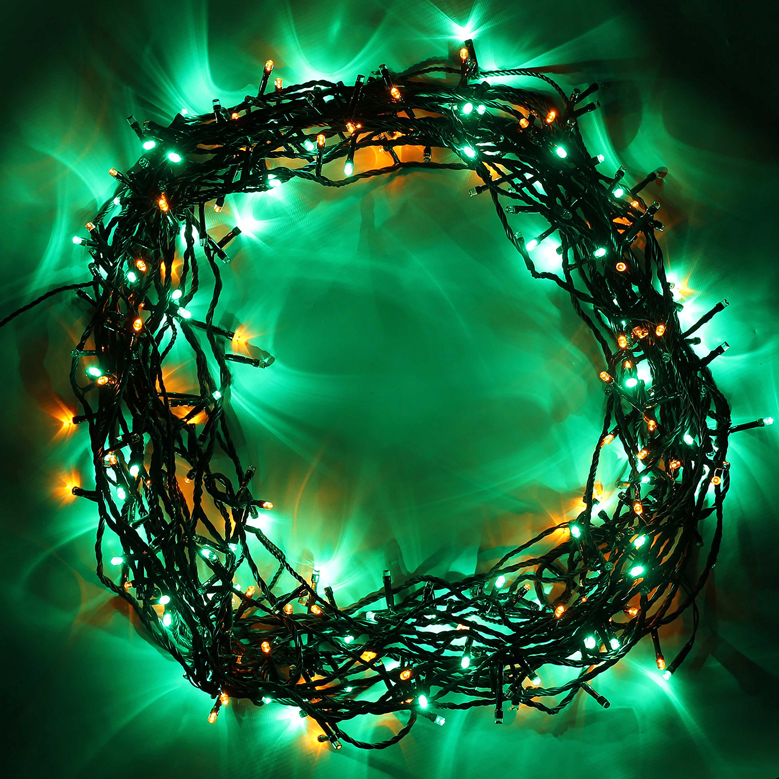 WeRChristmas 520 LED Christmas Tree Lights String with 41 m Cable and Chasing/Static Settings, Multi-Colour - Image 3