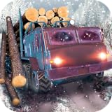 Logging Truck: Sawmill Off-Road Trucks Driving Simulator - Winter Cargo Transport Simulator