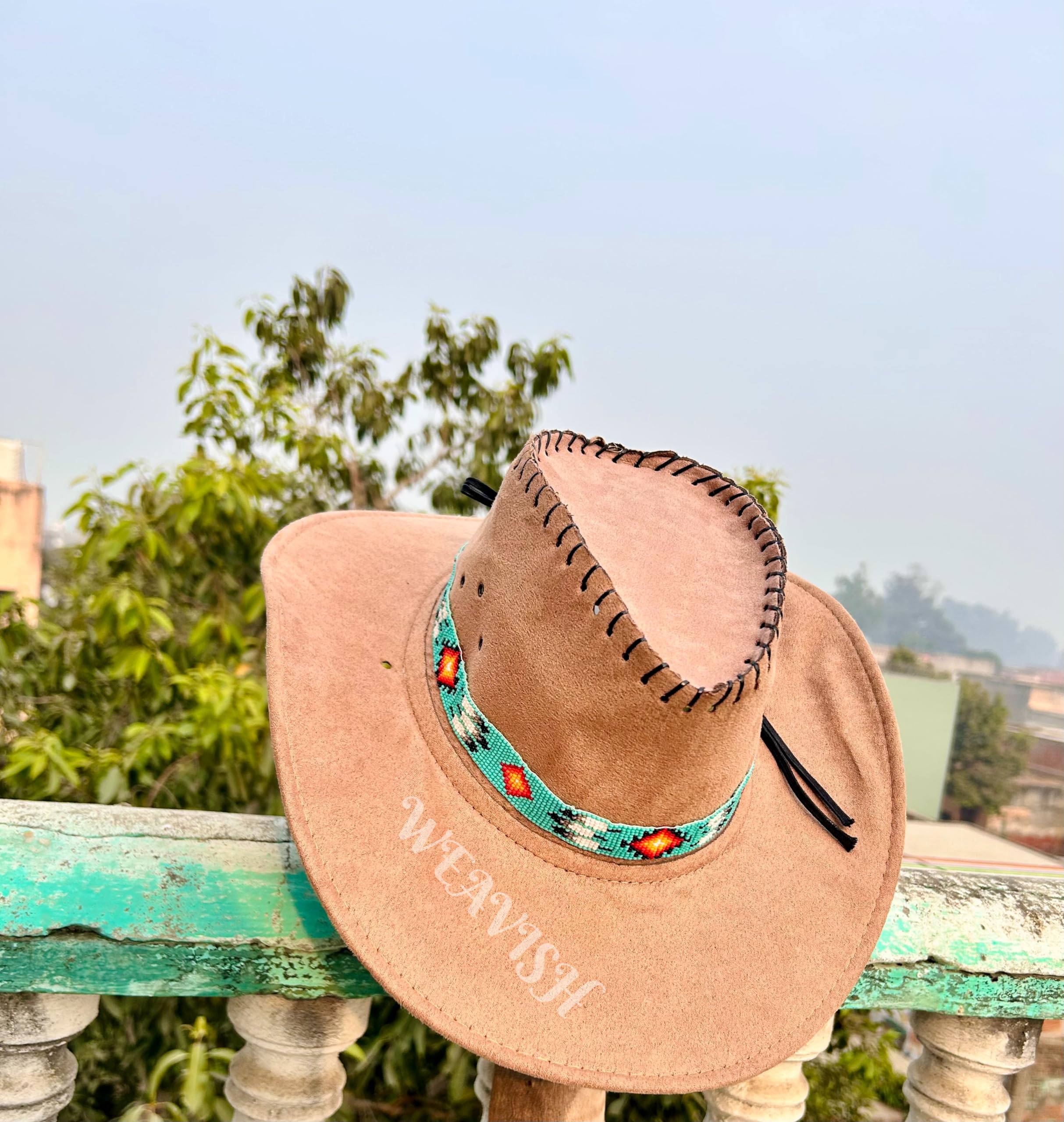 Amazon.com: Weavish Beaded Hatband Native American Style  display picture 2